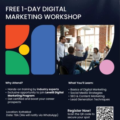 1-Day Digital Marketing Webinar