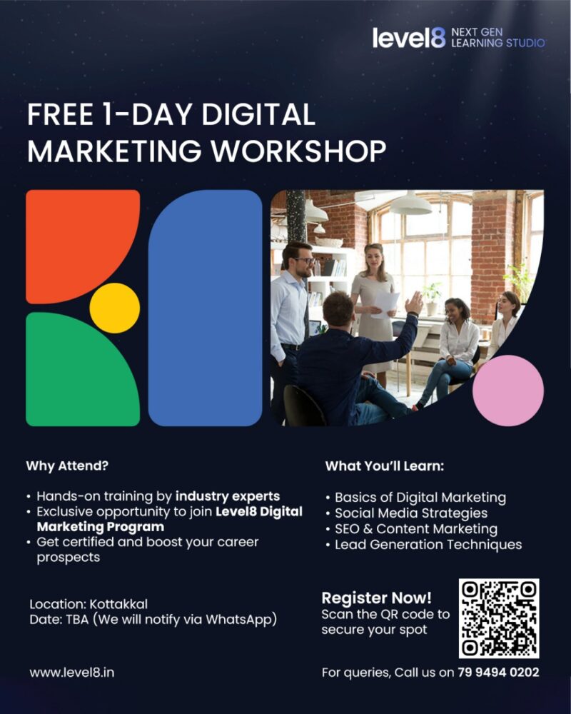 1-Day Digital Marketing Webinar