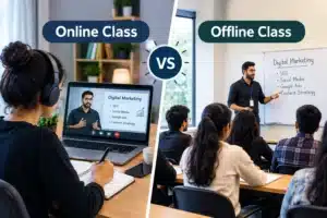 Online vs Offline Digital Marketing Which Learning Mode Suits You